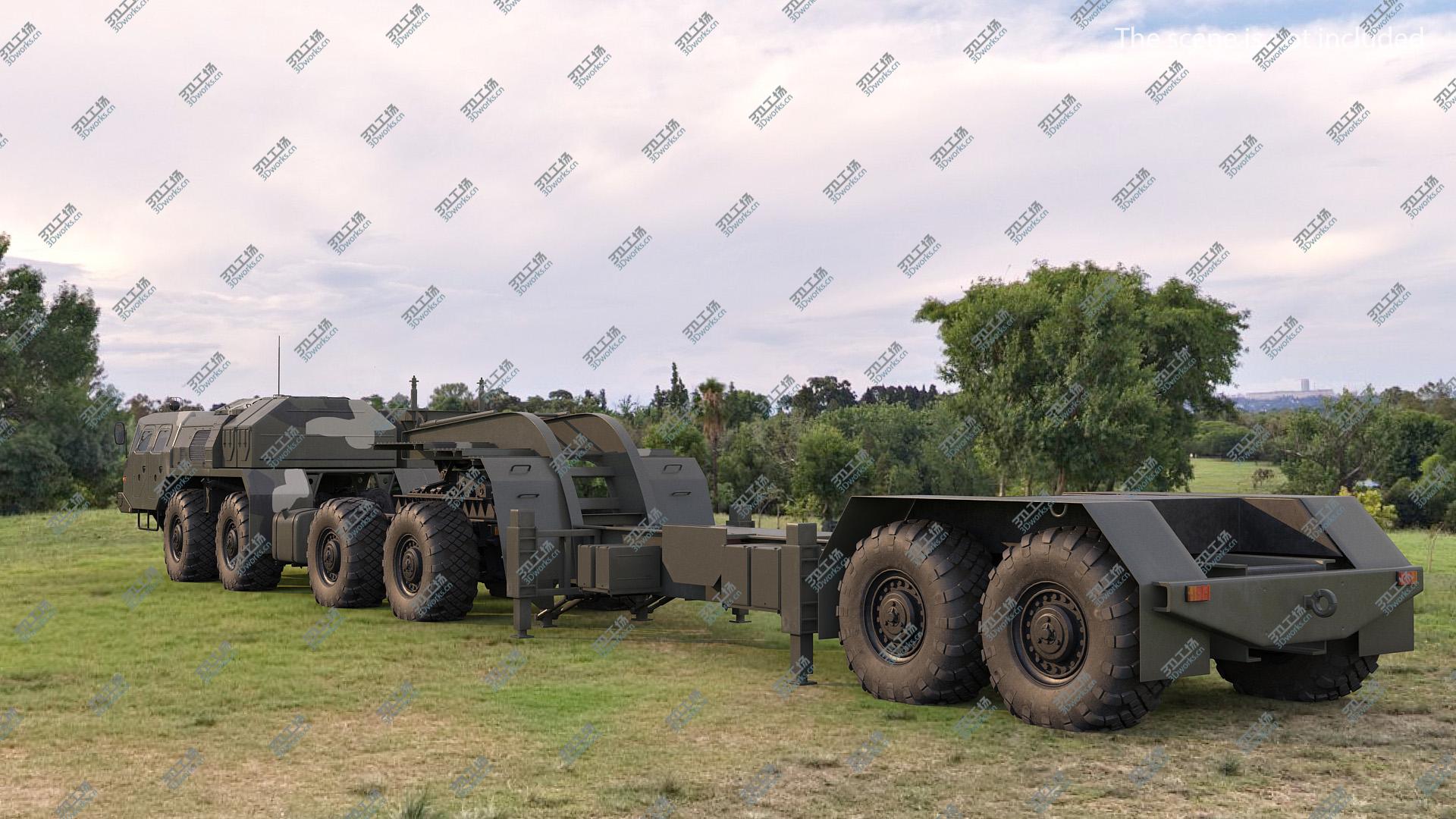 images/goods_img/202104093/MAZ 74106 with Trailer Camouflage 3D model/5.jpg